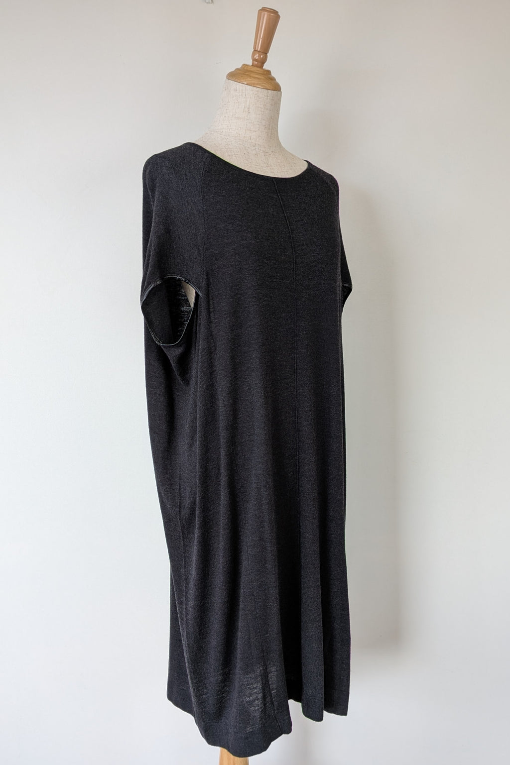 Elk The Label Grey Wool Cashmere Blend Knit Dress Size S/M