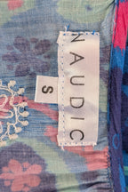 Naudic Cotton Bohemian Midi Dress Size S