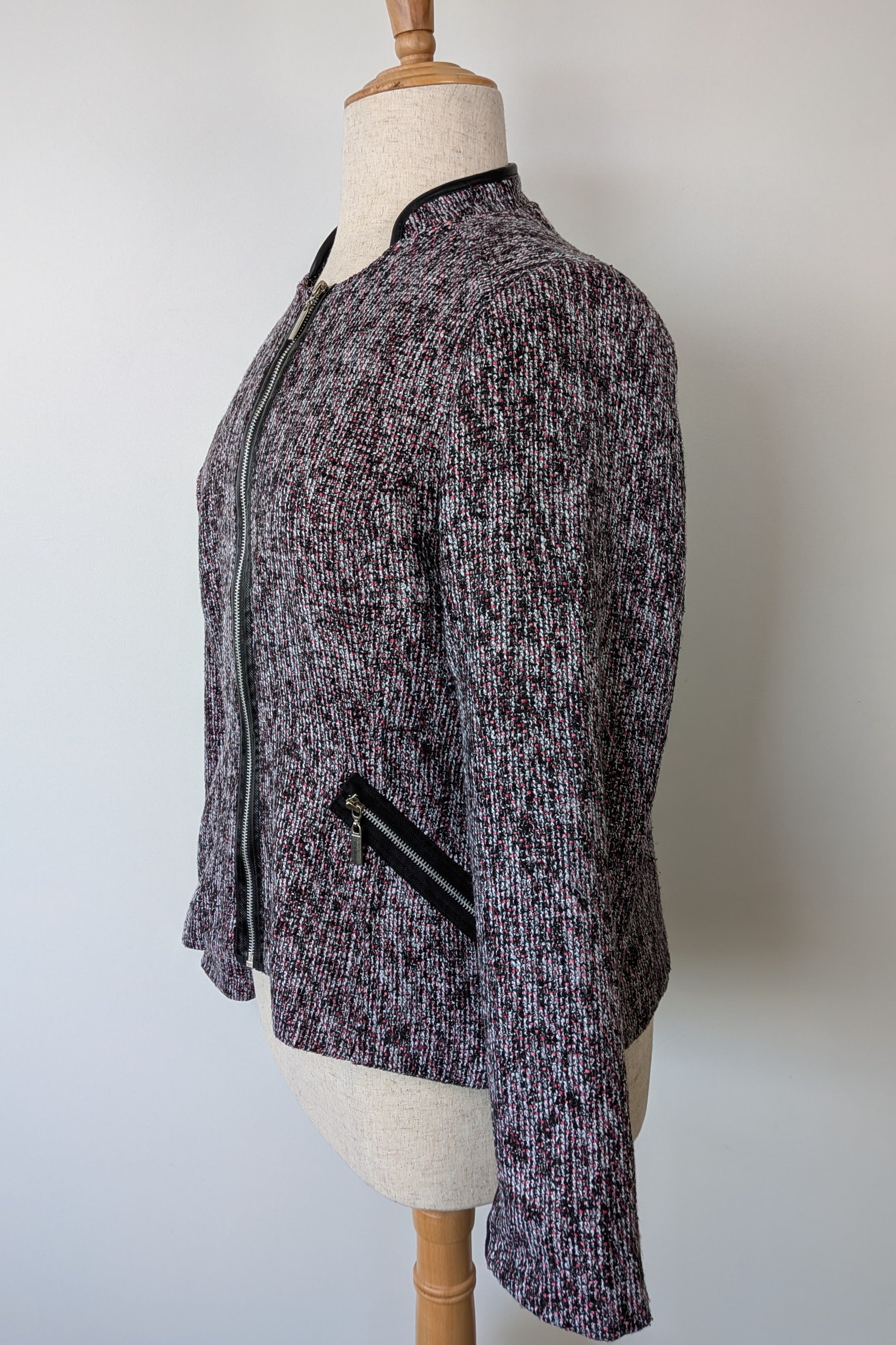 Crossroads Boucle Pink Twist Jacket Size 20 Brand New With Tags RRP $59.95