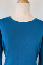 Uniqlo Teal 100% Merino Wool Sweater Size M