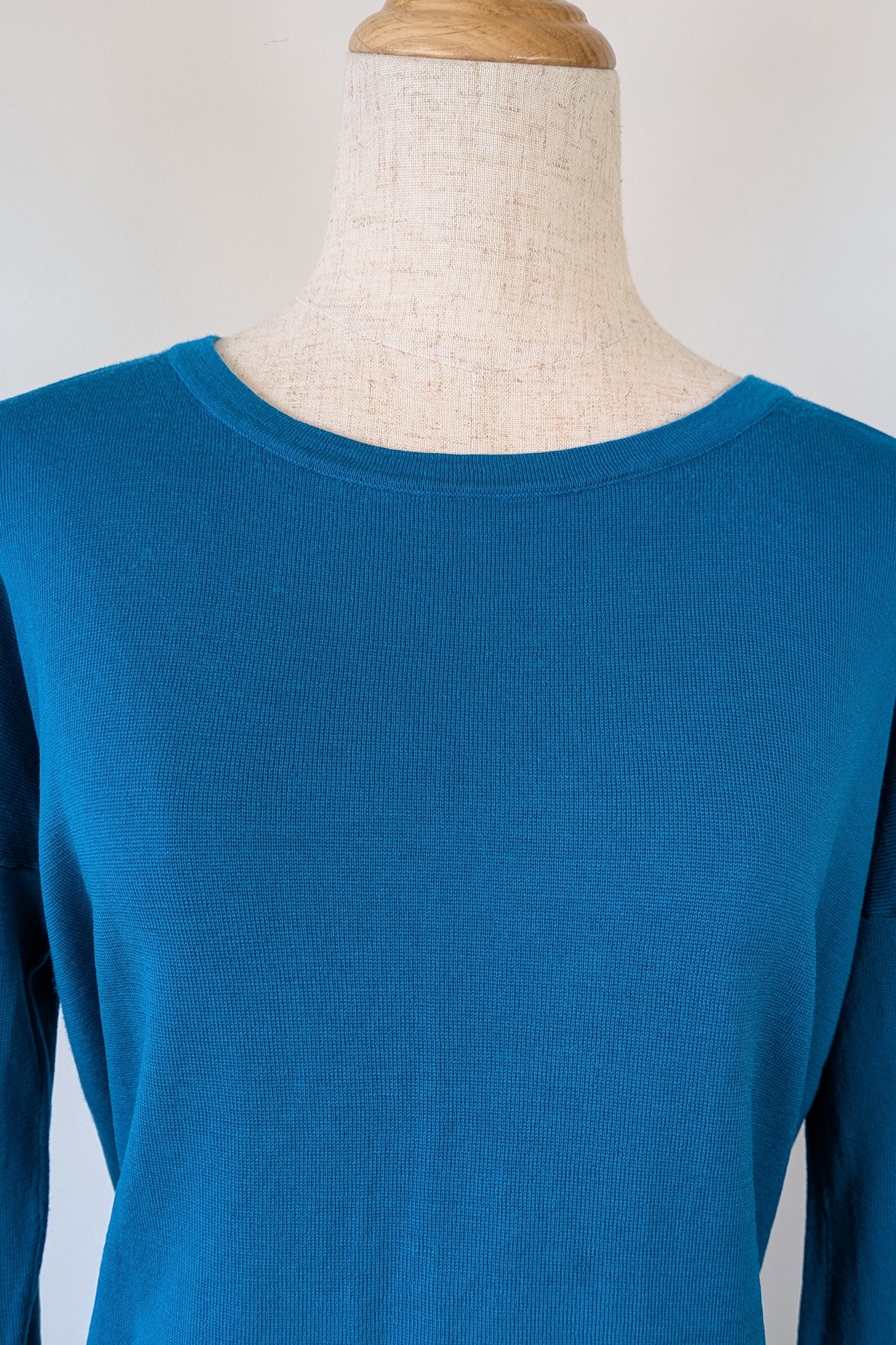 Uniqlo Teal 100% Merino Wool Sweater Size M
