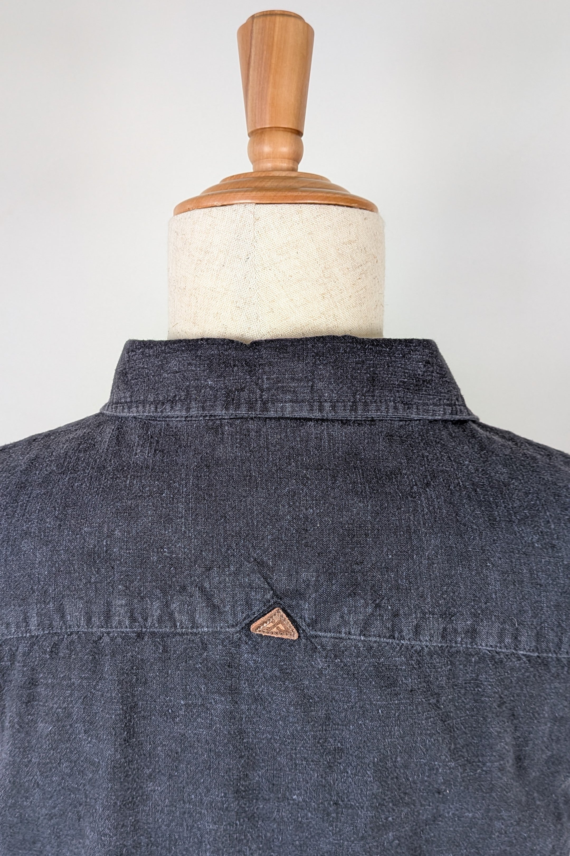 Kathmandu Hemp & Organic Cotton Navy Shirt Dress Size 16/18