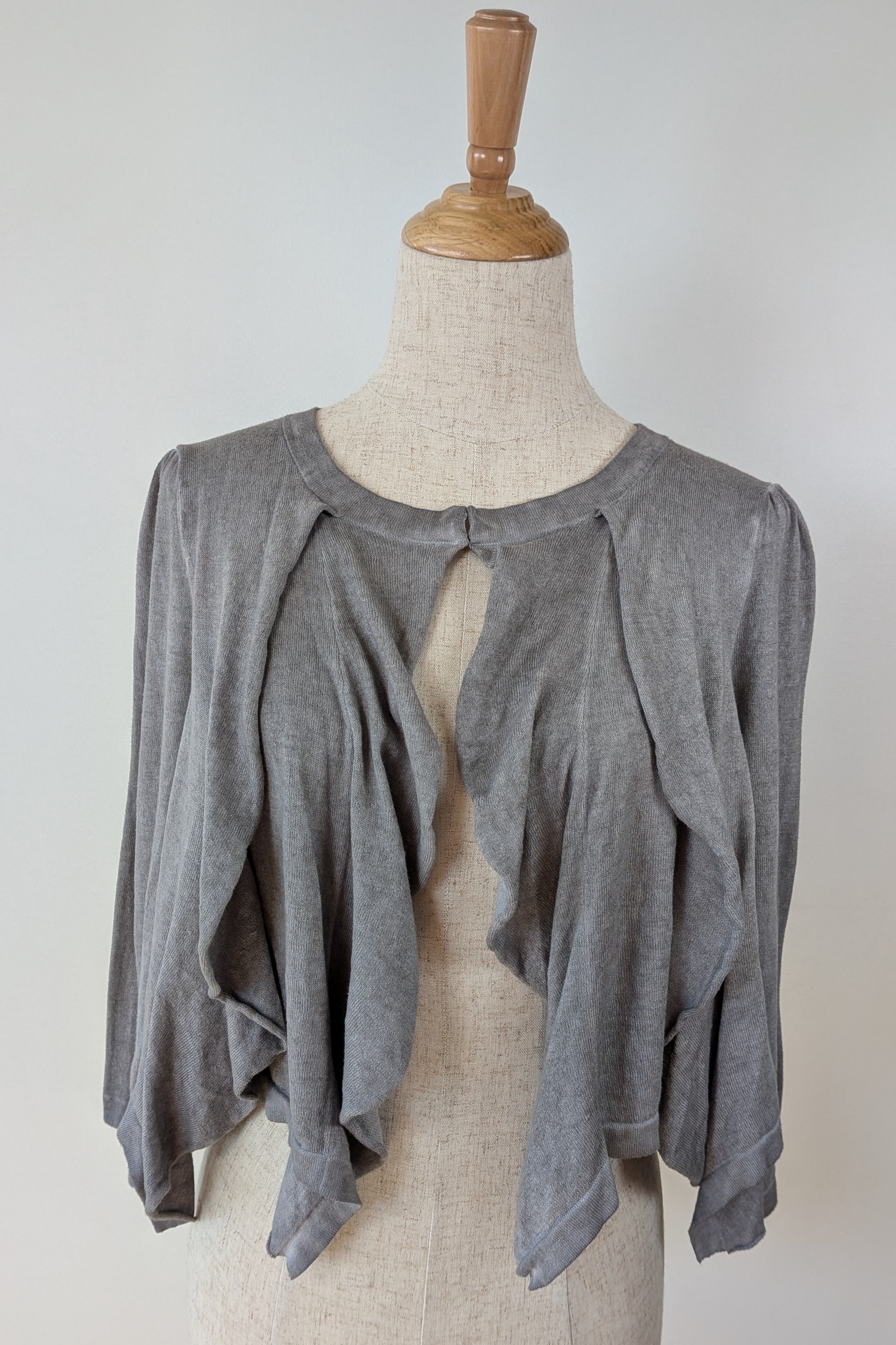 Lipsy of London Luxe Gray Cardigan Size 14 Brand New With Tags