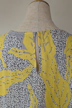 Country Road Tropical Print Woven Top Size M