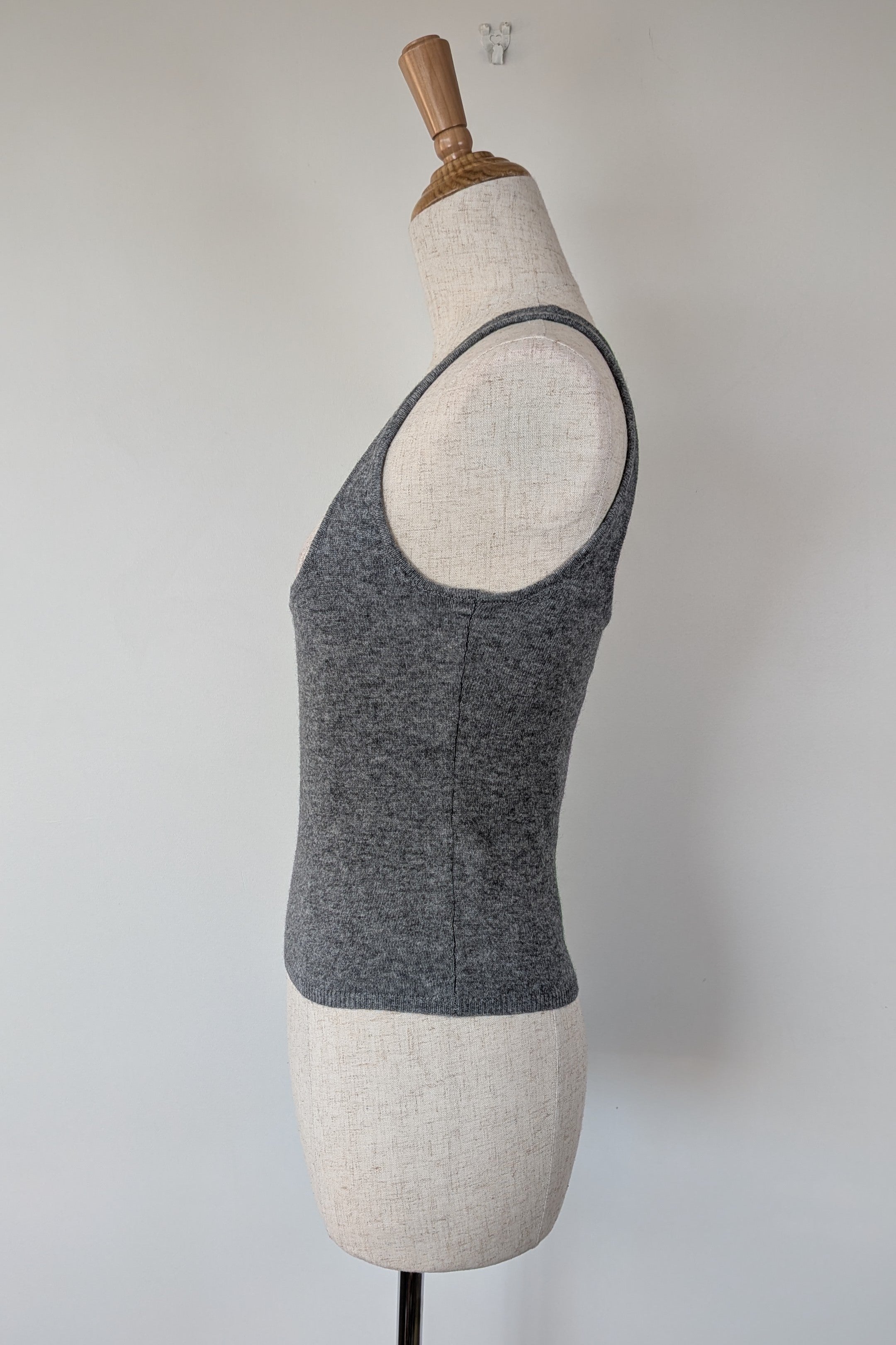 ROMY The Brand Grey Wool & Cashmere Knit Tank Size XS BNWT RRP $200