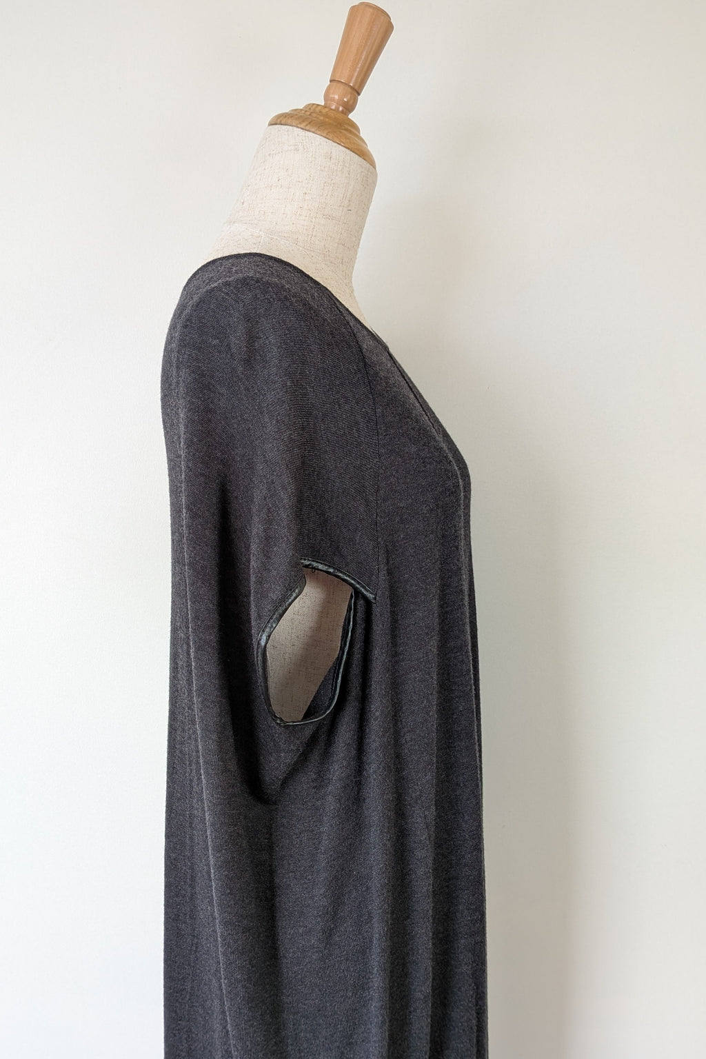 Elk The Label Grey Wool Cashmere Blend Knit Dress Size S/M