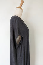 Elk The Label Grey Wool Cashmere Blend Knit Dress Size S/M