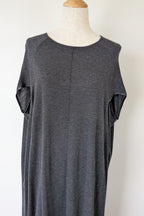 Elk The Label Grey Wool Cashmere Blend Knit Dress Size S/M