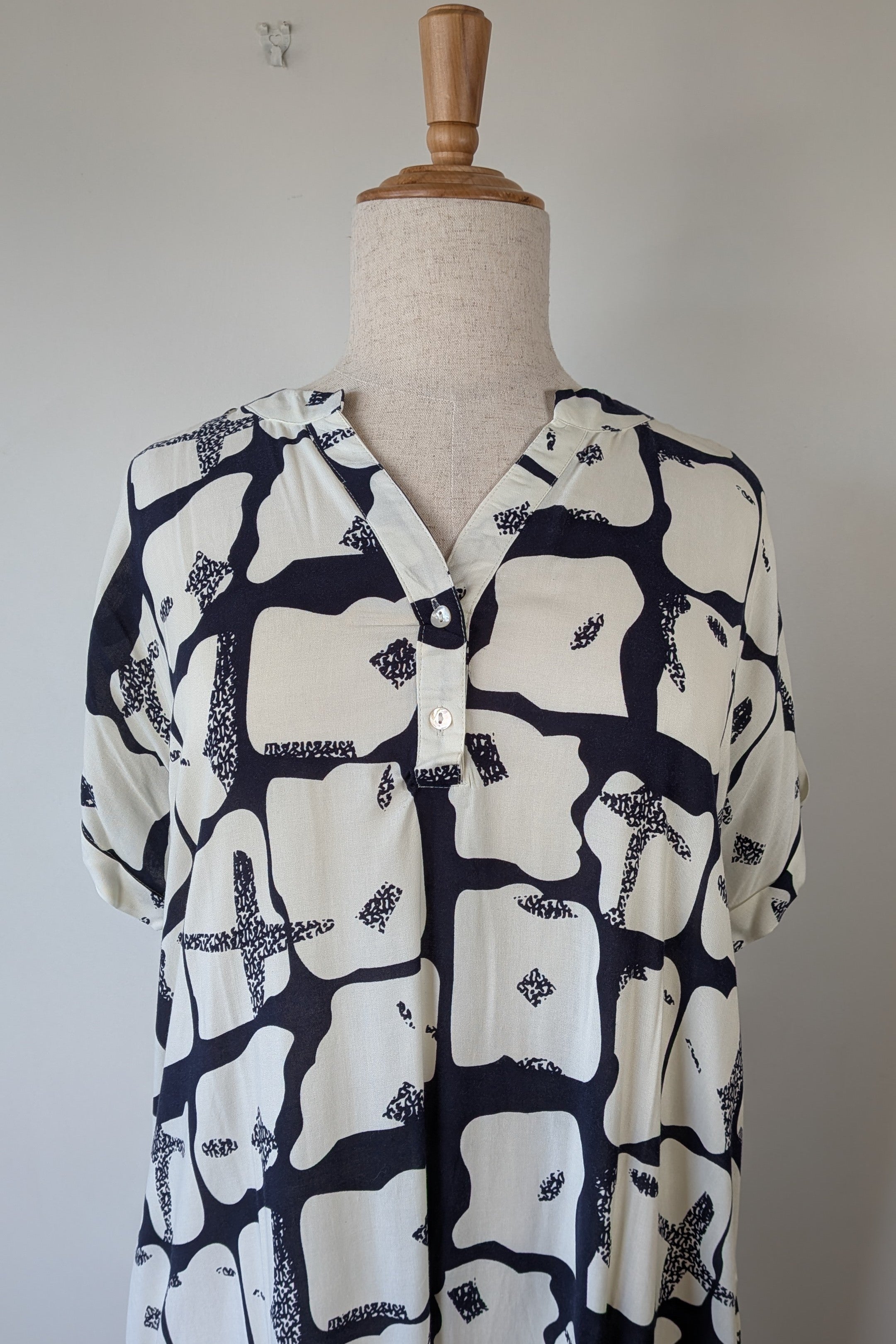 Autograph Ombre Monochrome Midi Dress Size 16 Brand New With Tags RRP $119.95