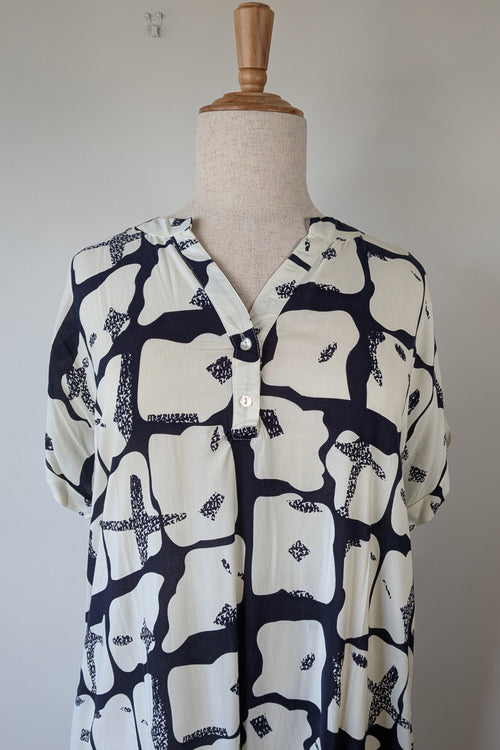 Autograph Ombre Monochrome Midi Dress Size 16 Brand New With Tags RRP $119.95