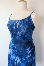 Luck & Trouble Lovesick Recycled Mesh Dress in Blue Size 16 BNWT RRP $70