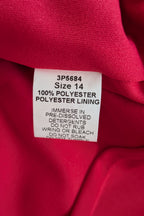 Purple Patch By Mr K Fuschia Cocktail Dress Size 12/14 Brand New With Tags RRP $229