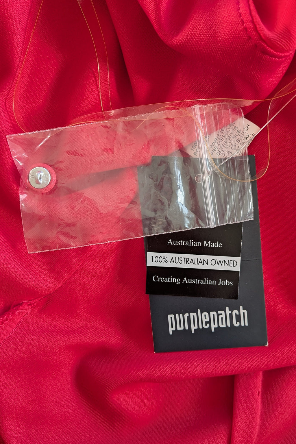 Purple Patch By Mr K Fuschia Cocktail Dress Size 12/14 Brand New With Tags RRP $229