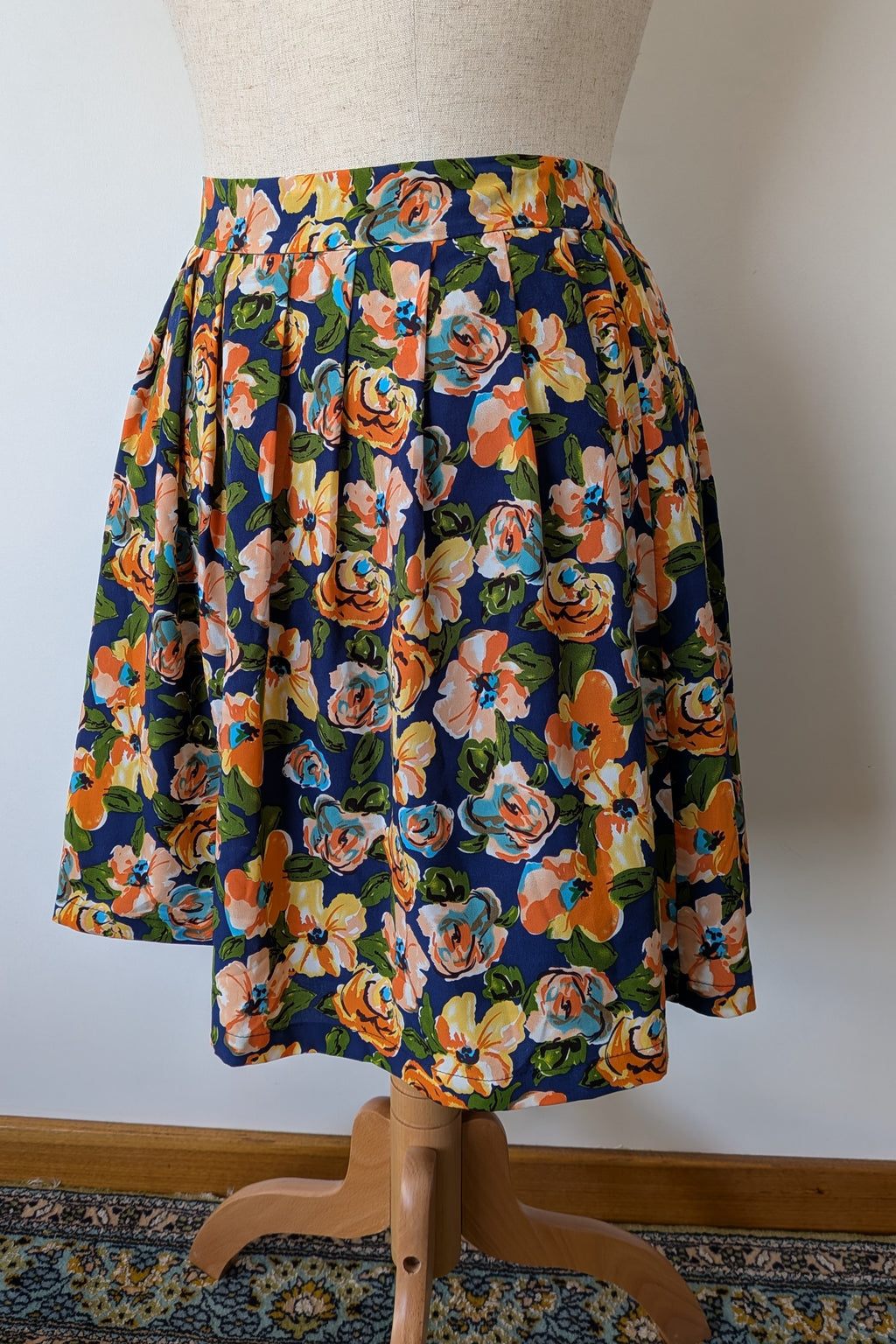 Princess Highway Floral A-Line Skirt Size 16