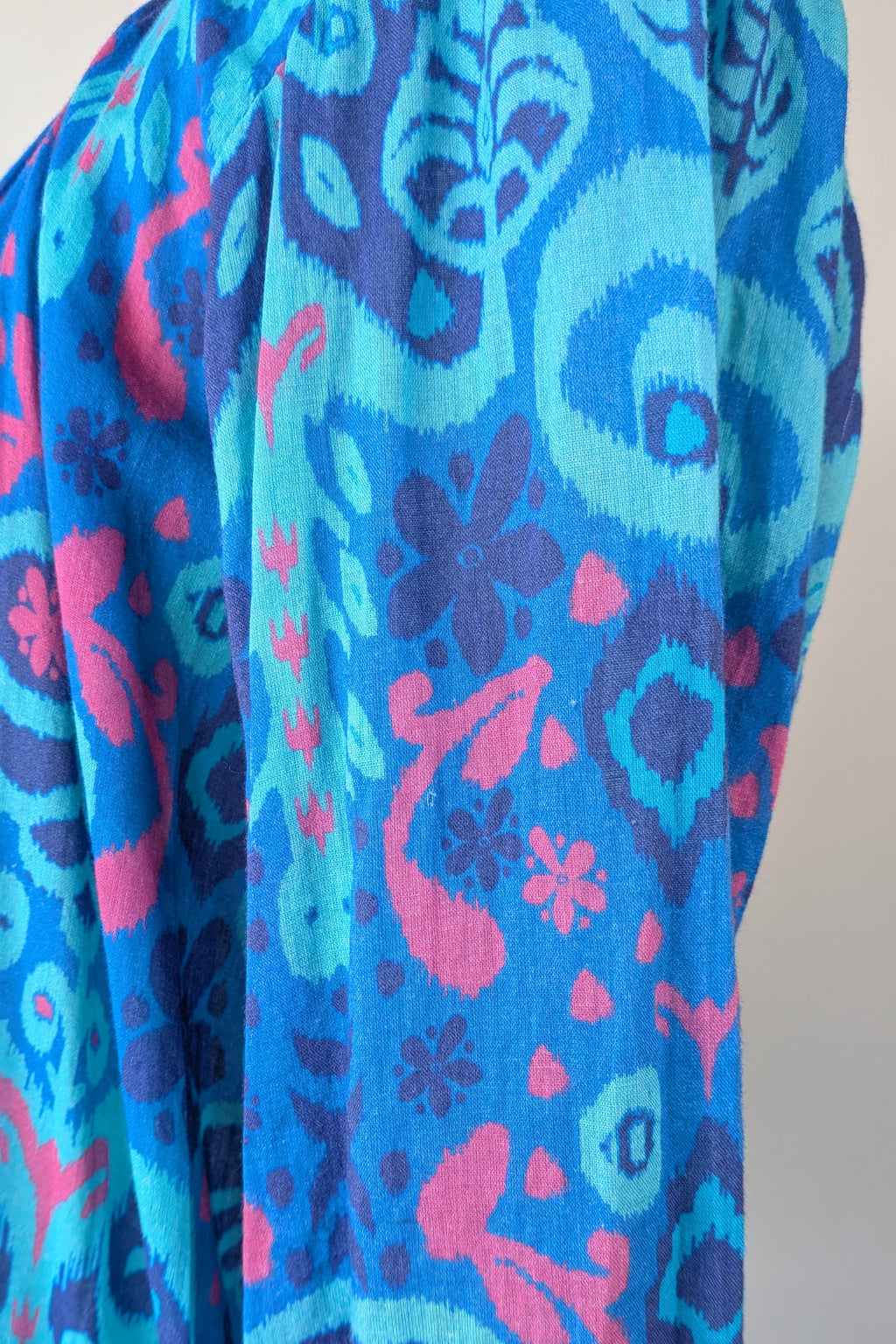 Naudic Cotton Bohemian Midi Dress Size S