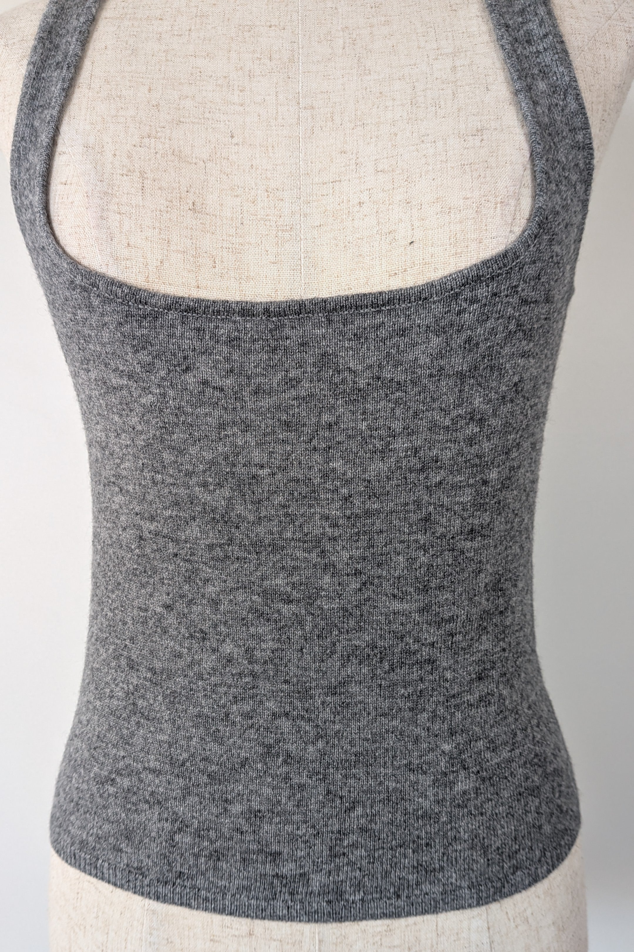 ROMY The Brand Grey Wool & Cashmere Knit Tank Size XS BNWT RRP $200
