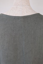 Dolce Vita Italian Linen Top in Khaki One Size