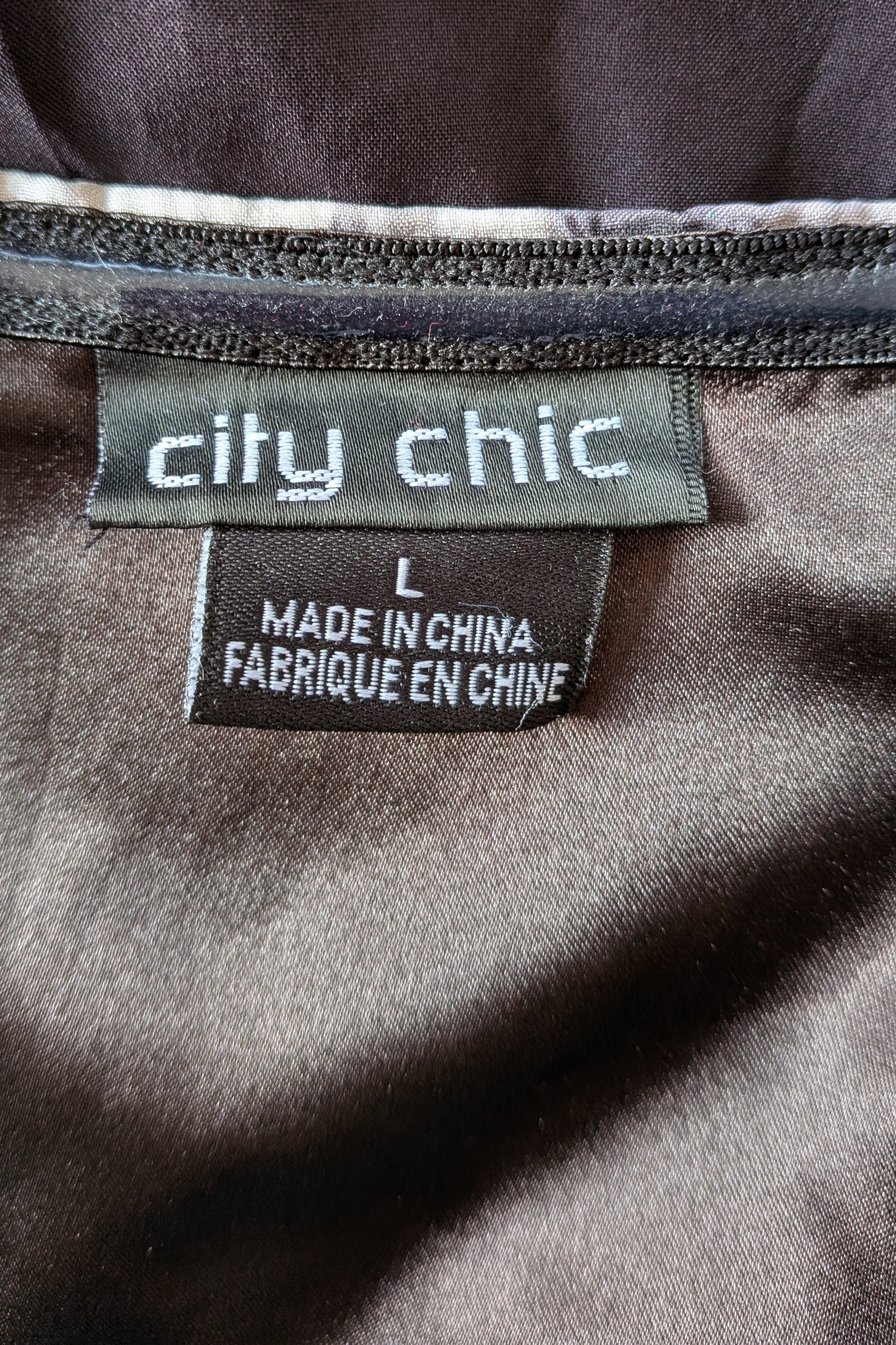 City Chic Strapless Fit and Flare Black Rose Midi Dress Size L