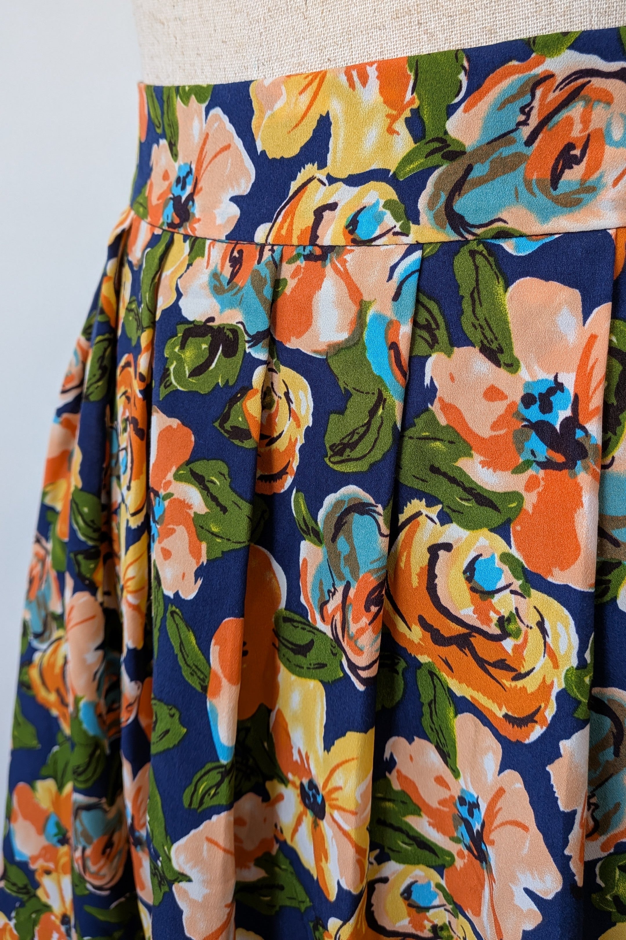 Princess Highway Floral A-Line Skirt Size 16