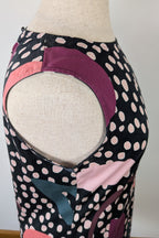 Hand Made by Gerrie T (Tasmania Brand) Spots & Shapes Dress Size L