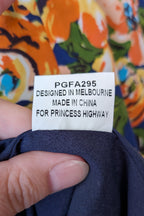 Princess Highway Floral A-Line Skirt Size 16