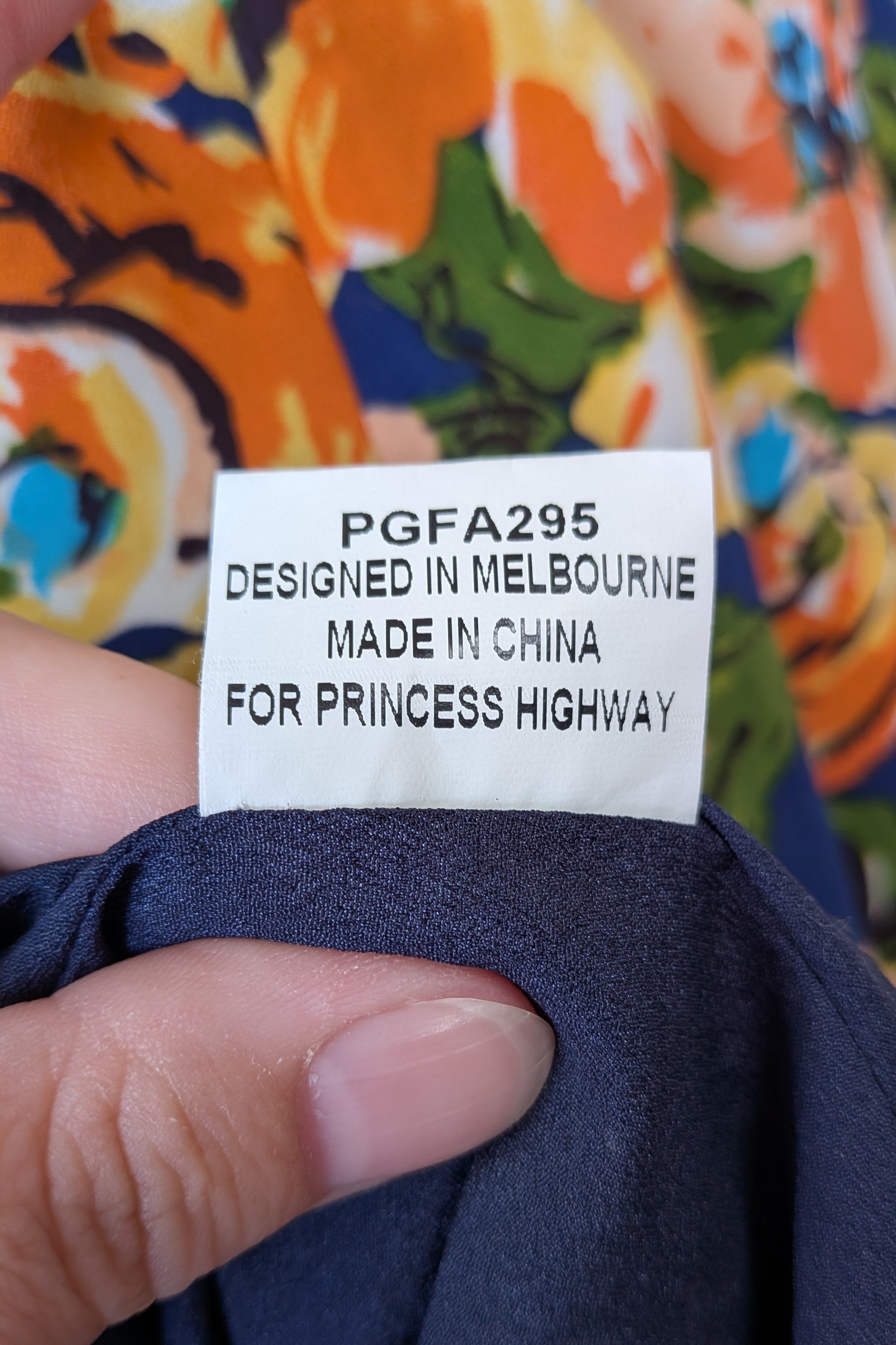 Princess Highway Floral A-Line Skirt Size 16