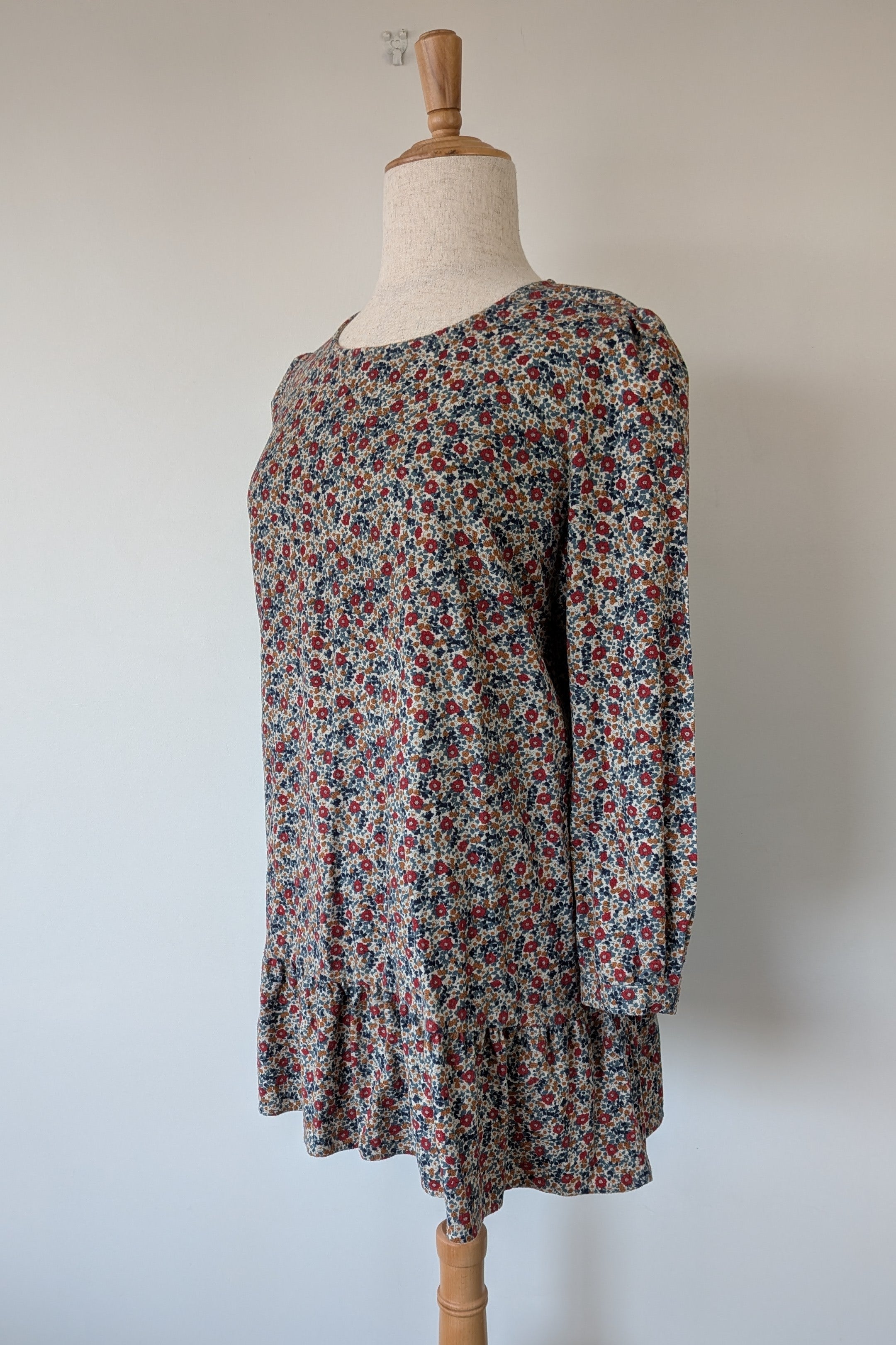 Princess Highway Flannel Retro Floral Dress Size 16
