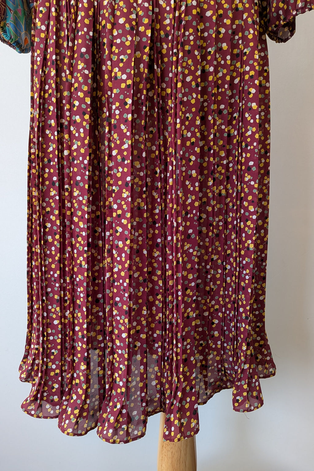 Vintage 80s Diane Freis Georgette Dress Size L