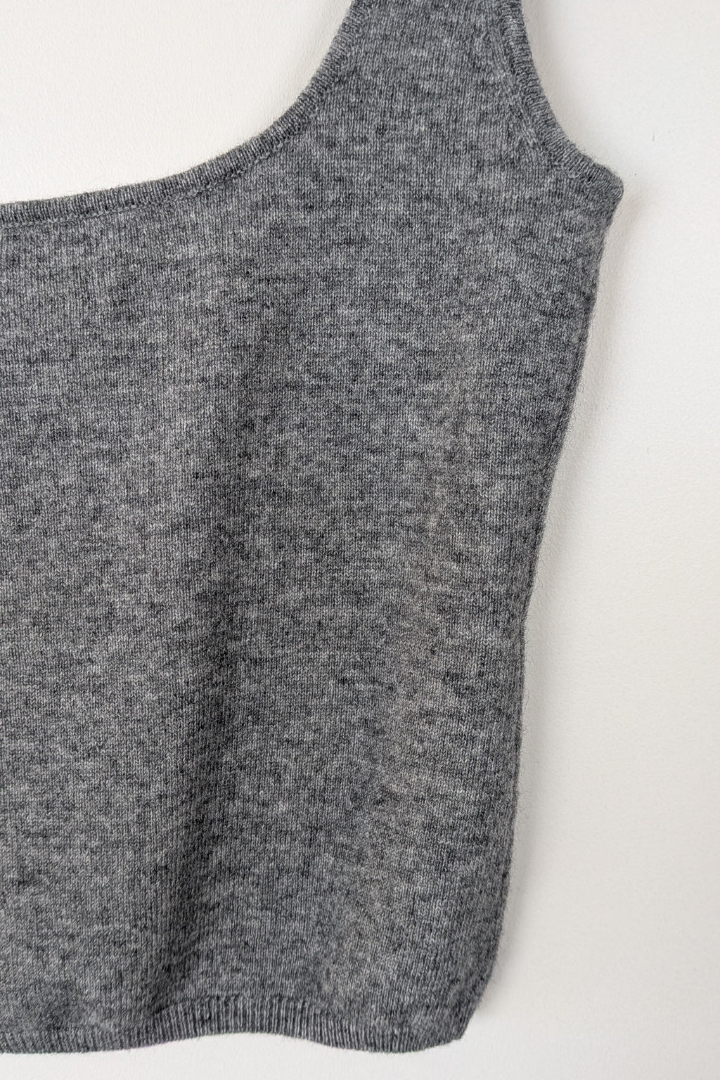 ROMY The Brand Grey Wool & Cashmere Knit Tank Size XS BNWT RRP $200