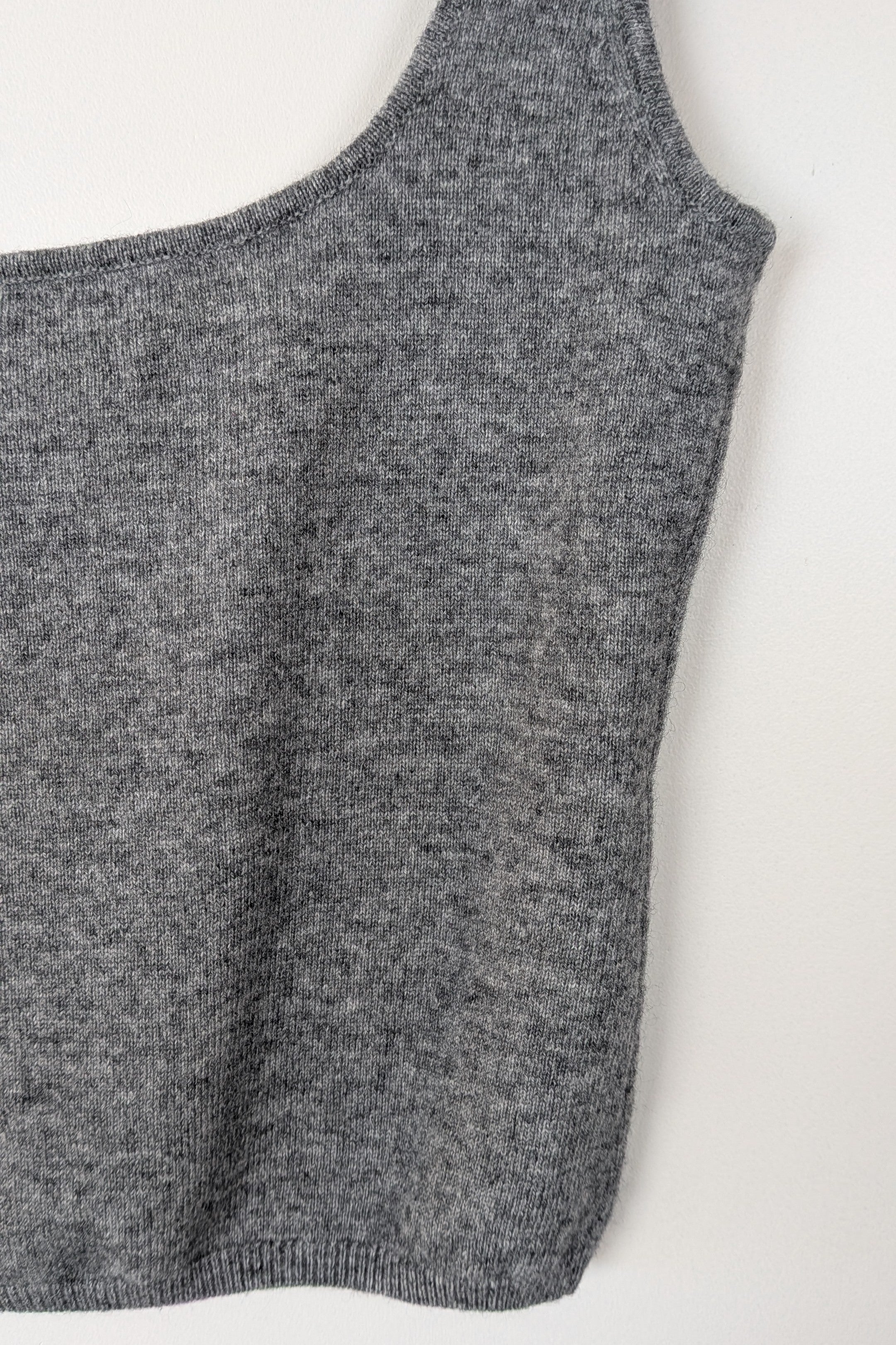 ROMY The Brand Grey Wool & Cashmere Knit Tank Size XS Brand New With Tags RRP $200