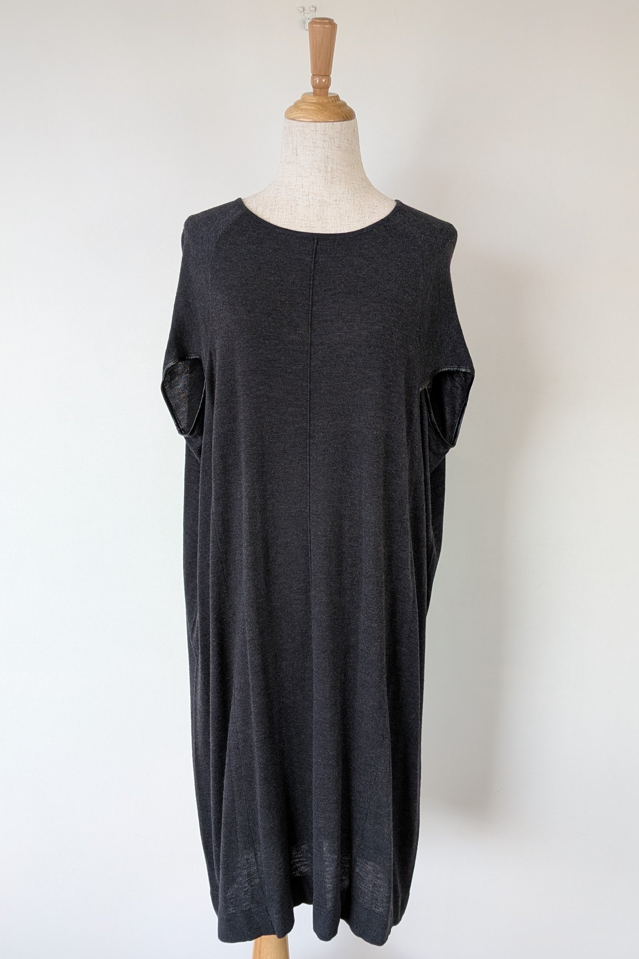 Elk The Label Grey Wool Cashmere Blend Knit Dress Size S/M