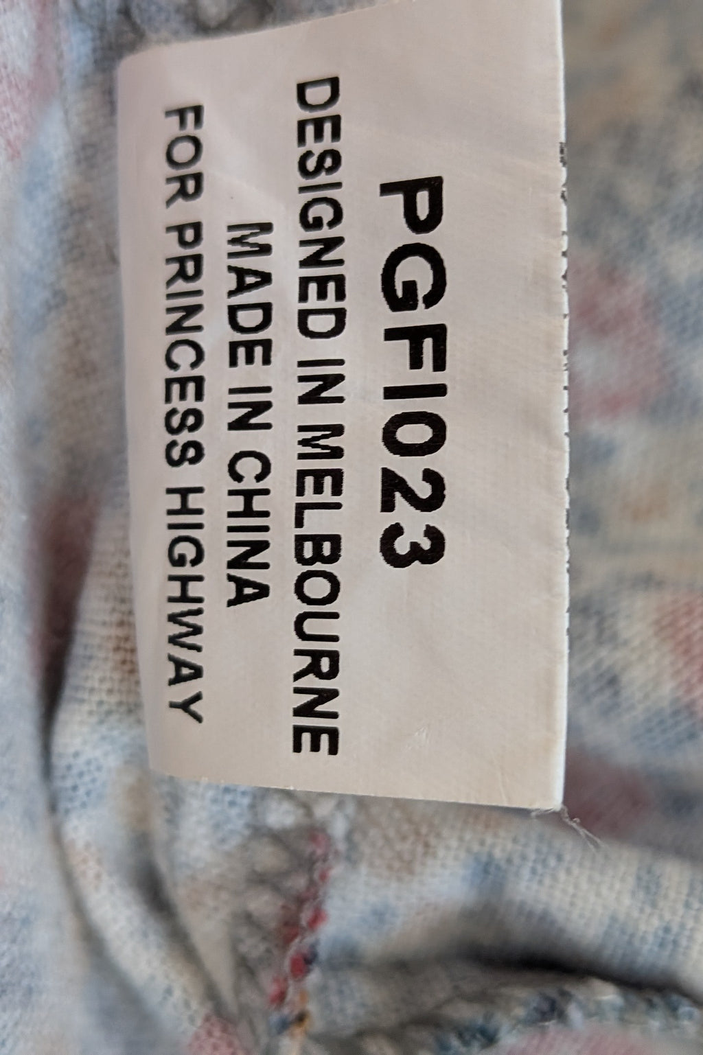 Princess Highway Flannel Retro Floral Dress Size 16
