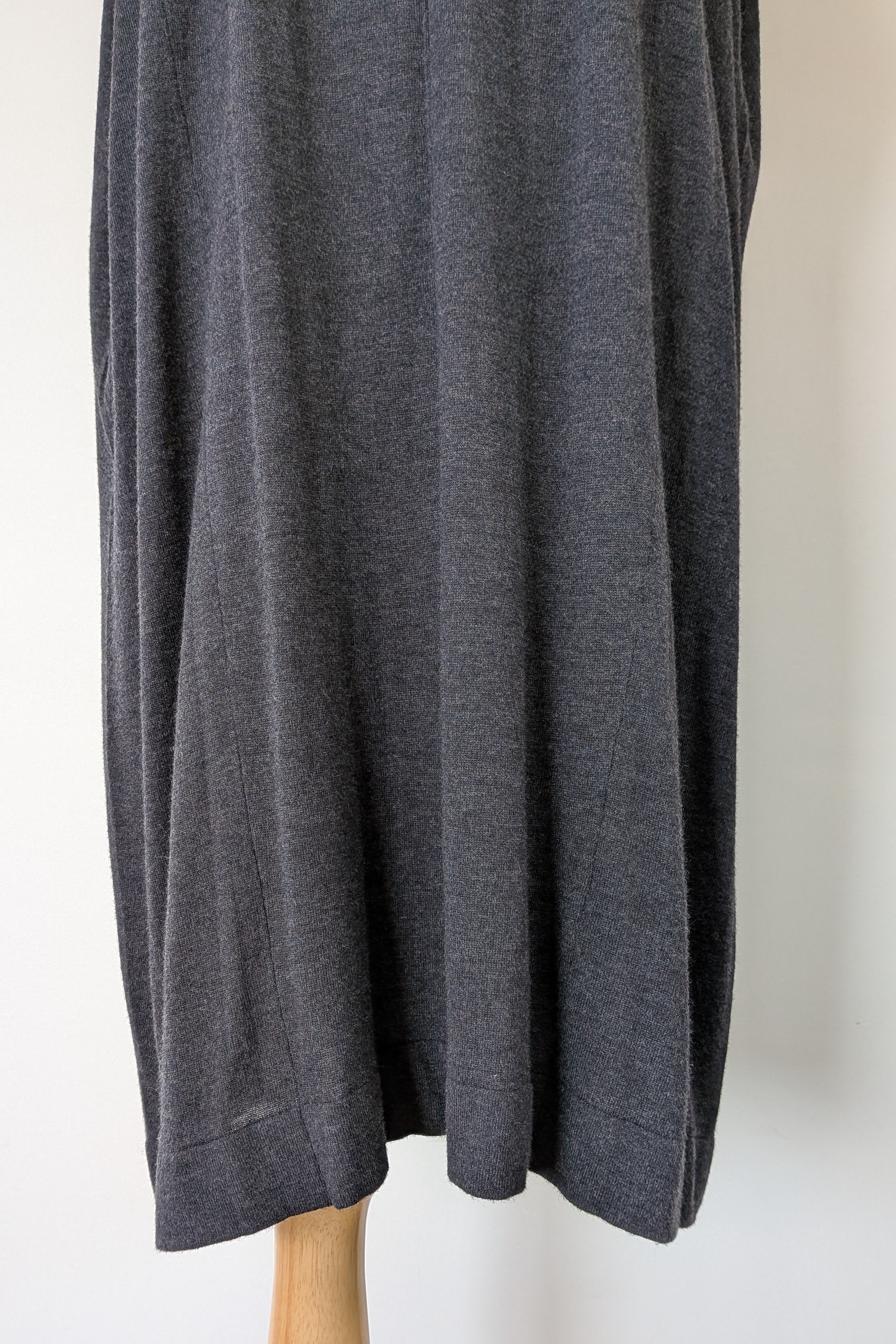 Elk The Label Grey Wool Cashmere Blend Knit Dress Size S/M
