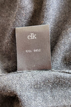 Elk The Label Grey Wool Cashmere Blend Knit Dress Size S/M