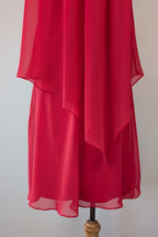 Purple Patch By Mr K Fuschia Cocktail Dress Size 12/14 Brand New With Tags RRP $229