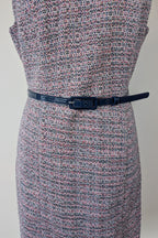 Review Tweed Pencil Dress with Belt Size 12