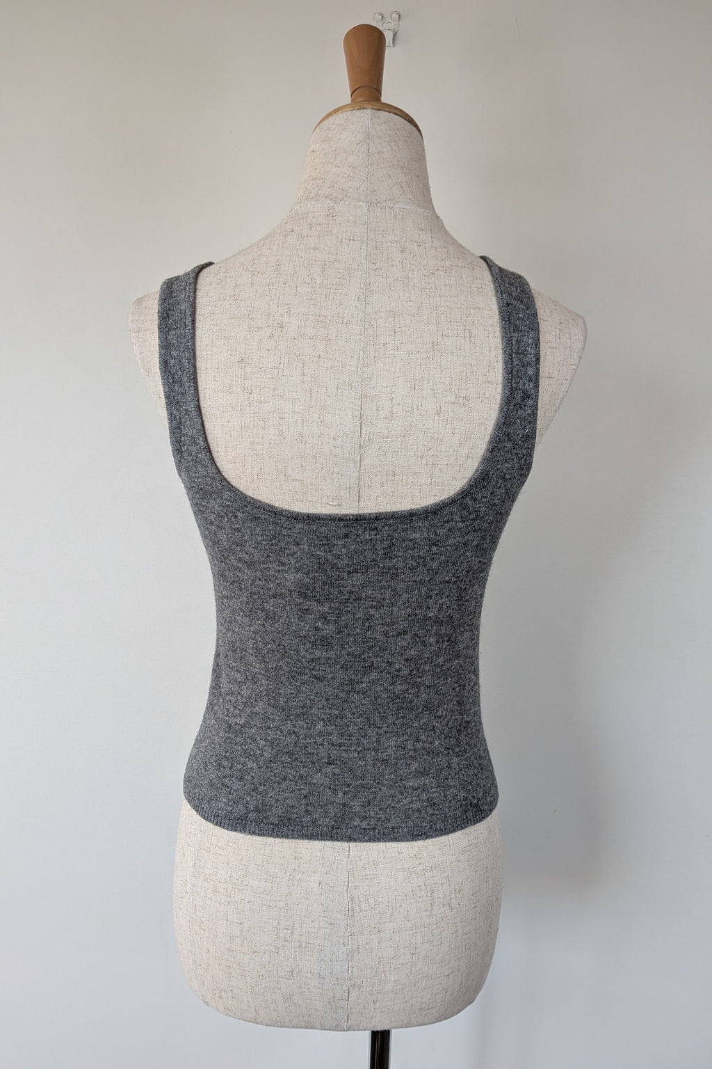 ROMY The Brand Grey Wool & Cashmere Knit Tank Size XS BNWT RRP $200