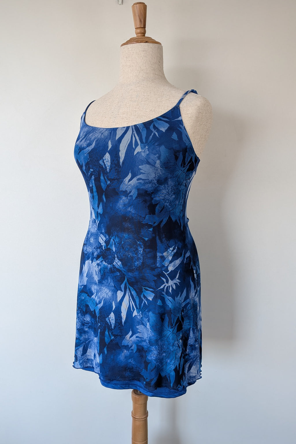 Luck & Trouble Lovesick Recycled Mesh Dress in Blue Size 16 BNWT RRP $70