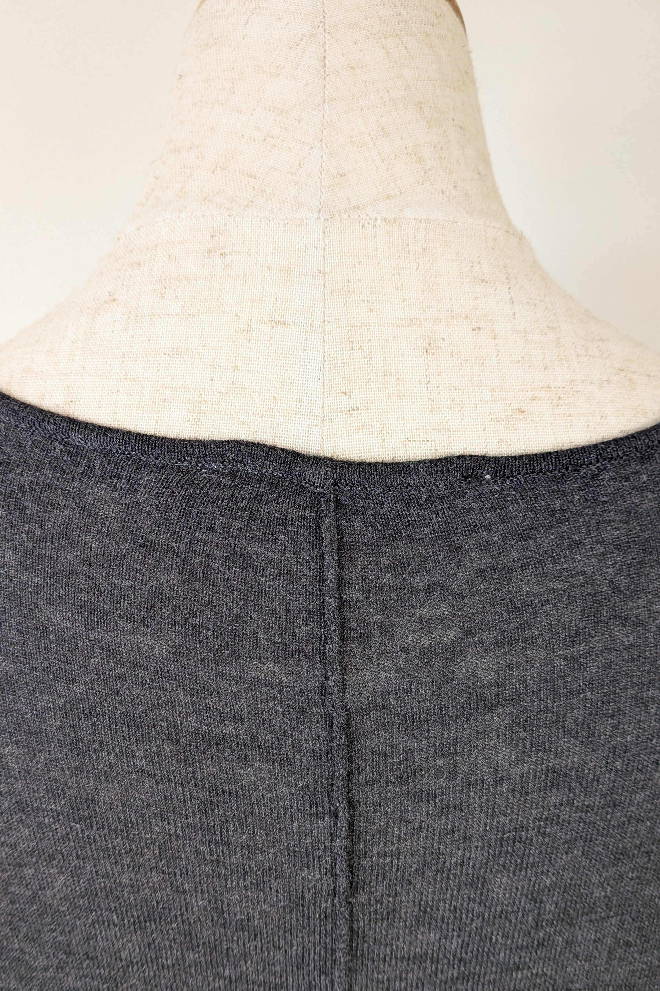 Elk The Label Grey Wool Cashmere Blend Knit Dress Size S/M