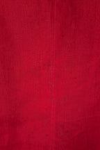 Vintage 90s Motto Red Sleeveless 100% Linen Shirt Size 16