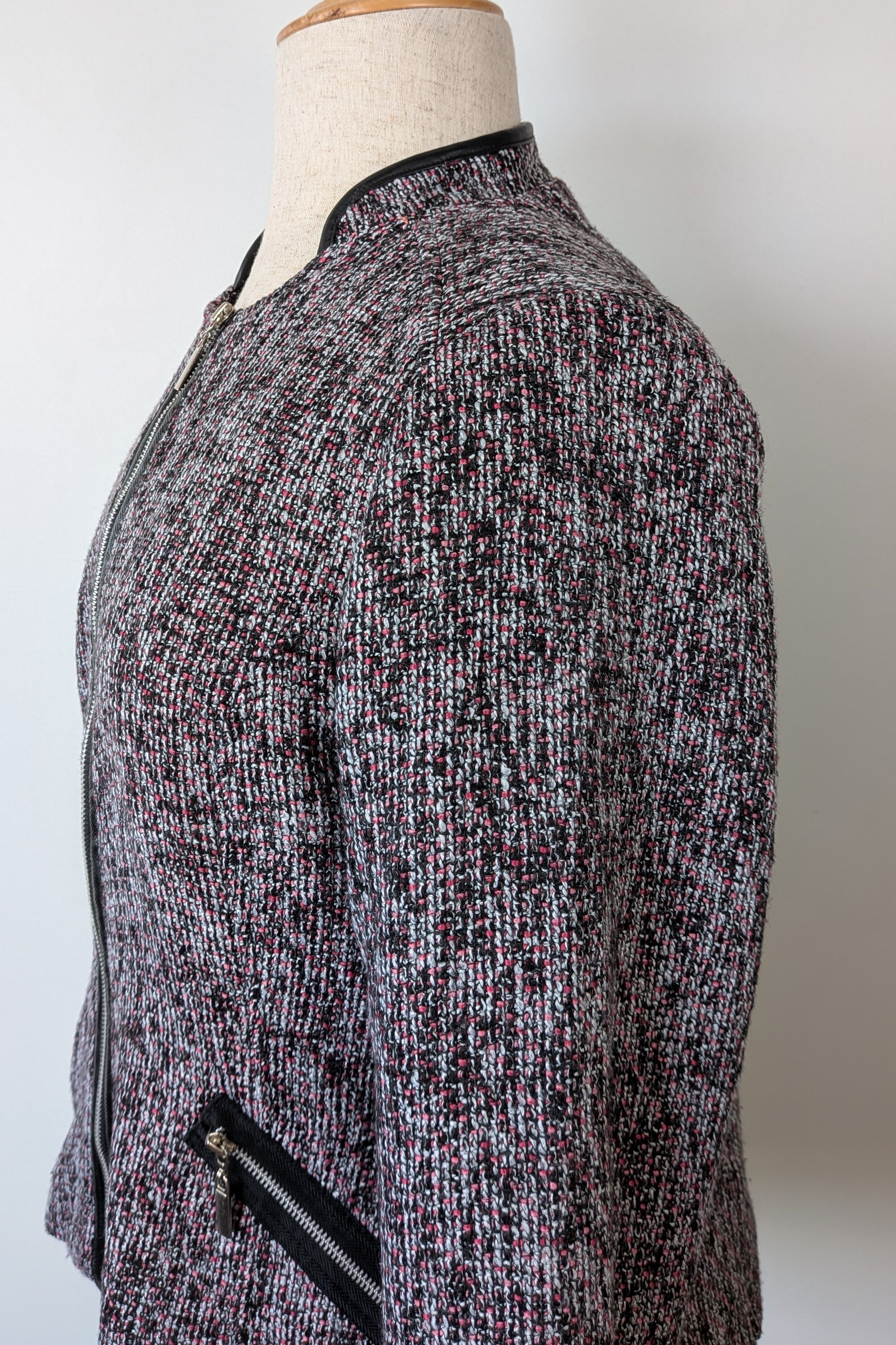 Crossroads Boucle Pink Twist Jacket Size 20 Brand New With Tags RRP $59.95
