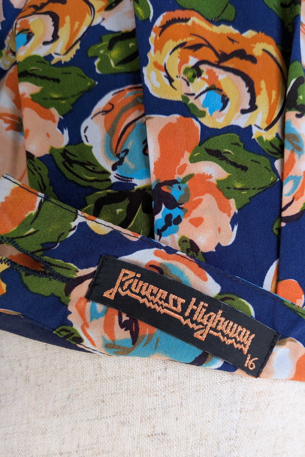 Princess Highway Floral A-Line Skirt Size 16
