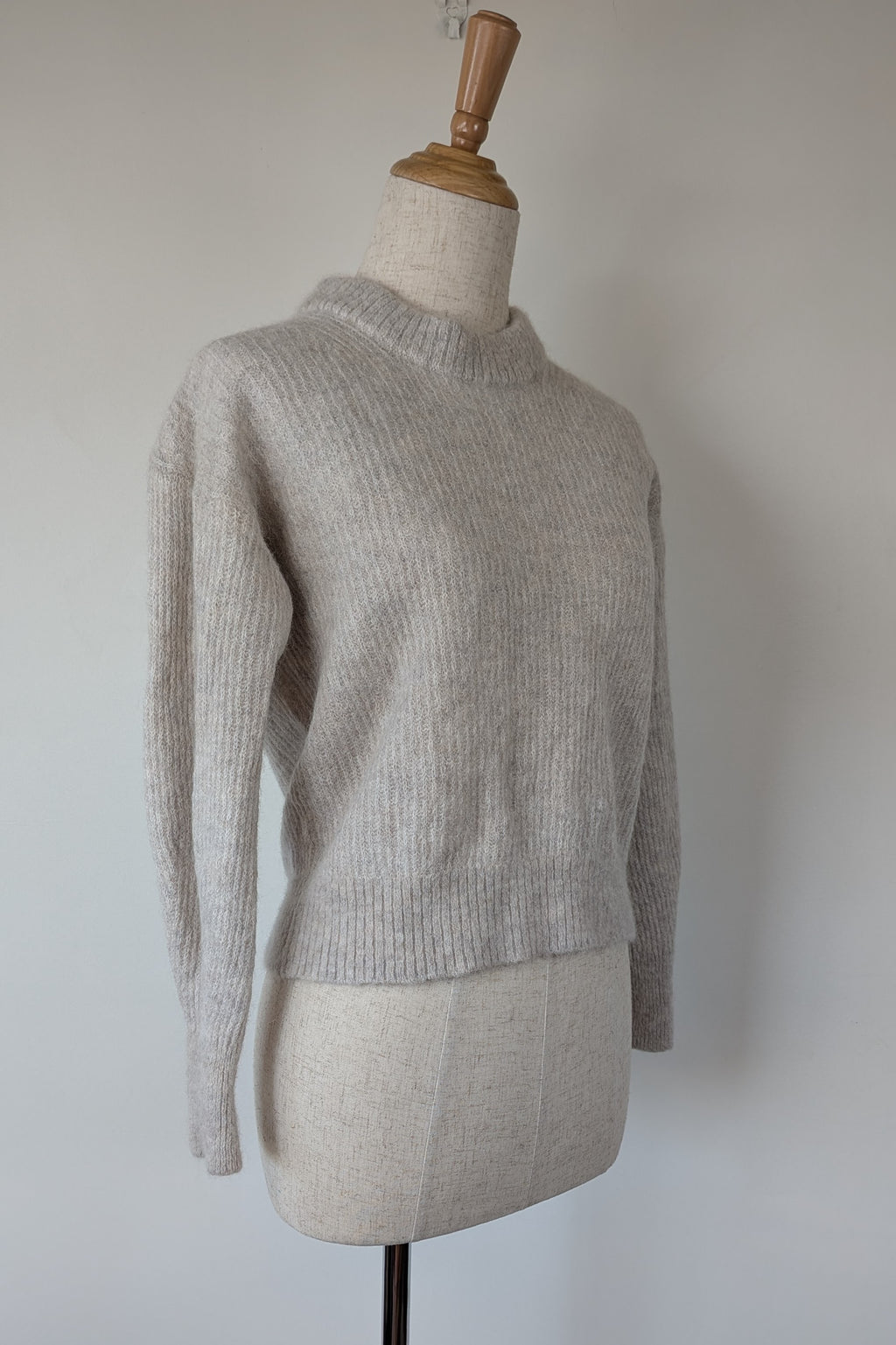 Everlane The Cocoon Crew in Alpaca Almond Jumper Size S