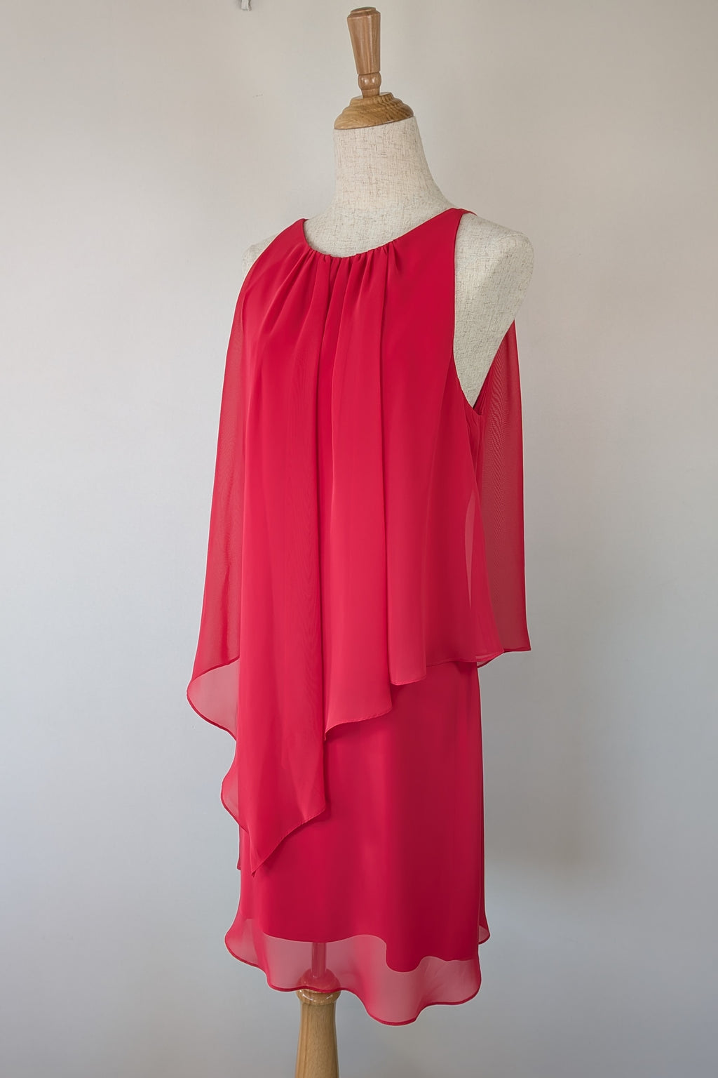 Purple Patch By Mr K Fuschia Cocktail Dress Size 12/14 Brand New With Tags RRP $229