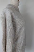 Everlane The Cocoon Crew in Alpaca Almond Jumper Size S
