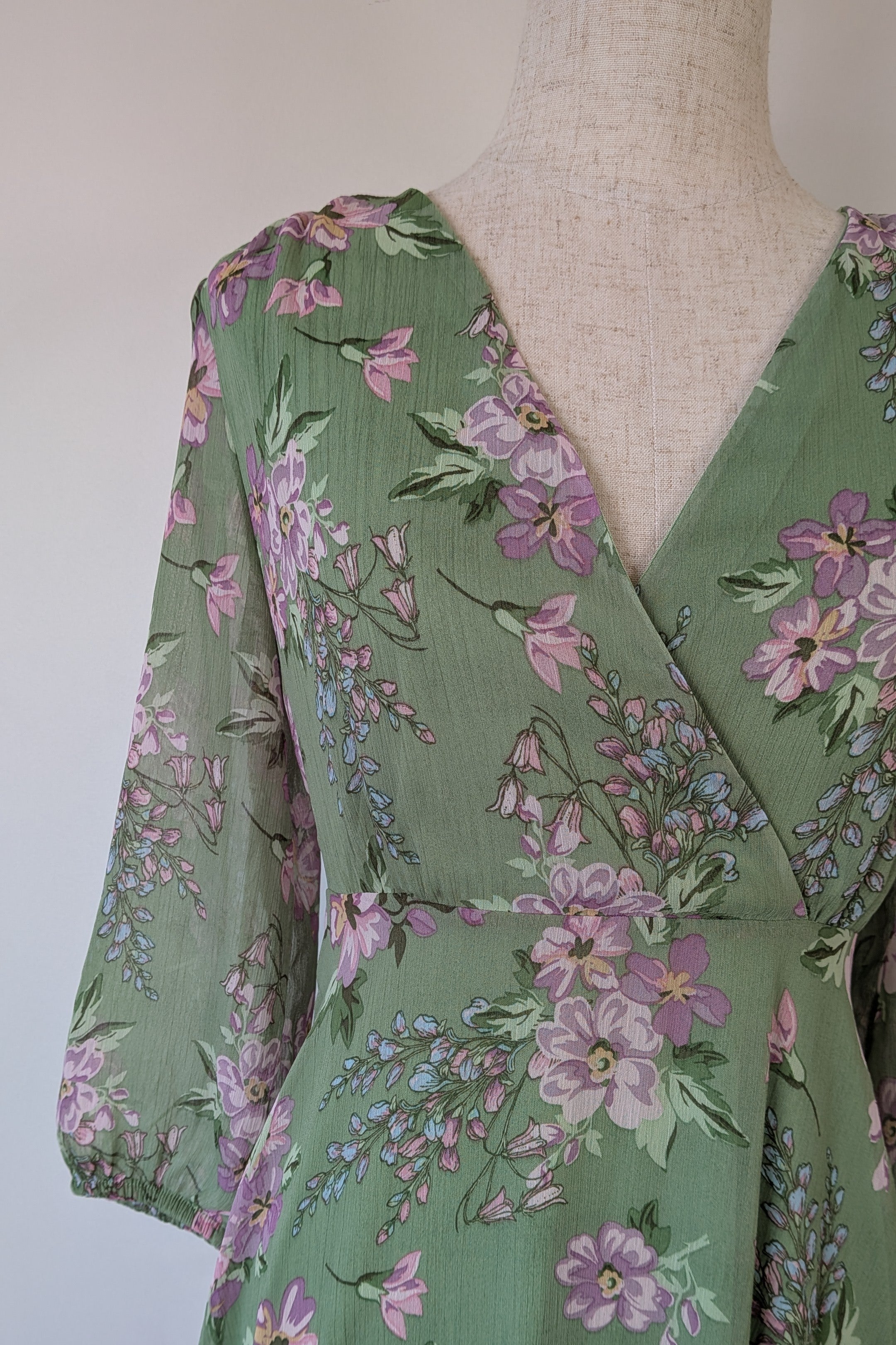 Khoko Spring Fling Empire Dress in Mint Size 8 Brand New With Tags RRP $89.99