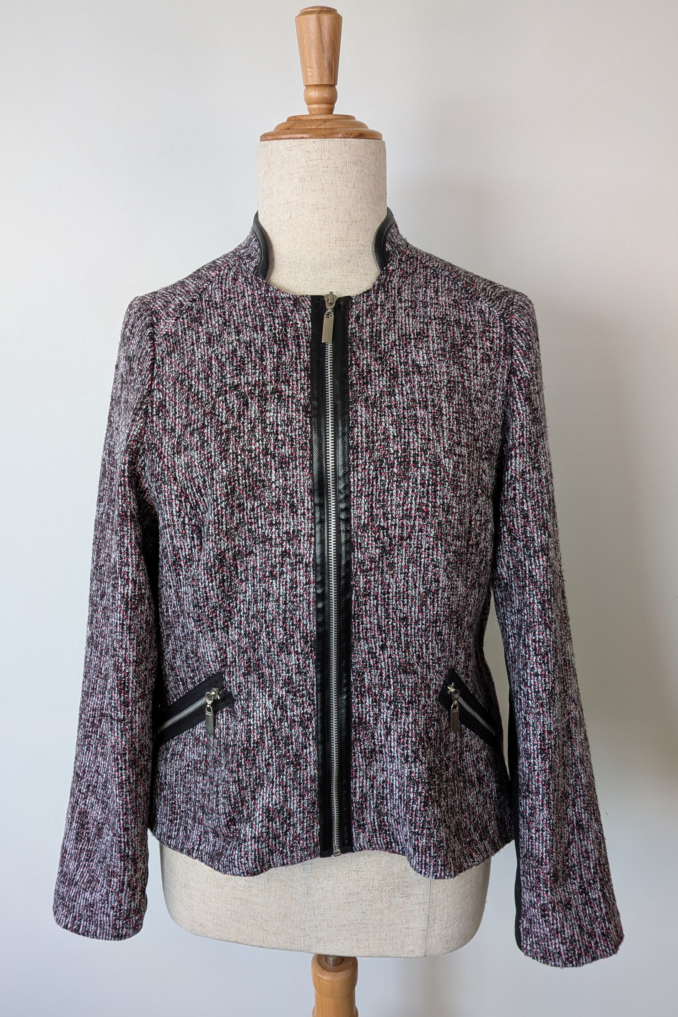 Crossroads Boucle Pink Twist Jacket Size 20 Brand New With Tags RRP $59.95