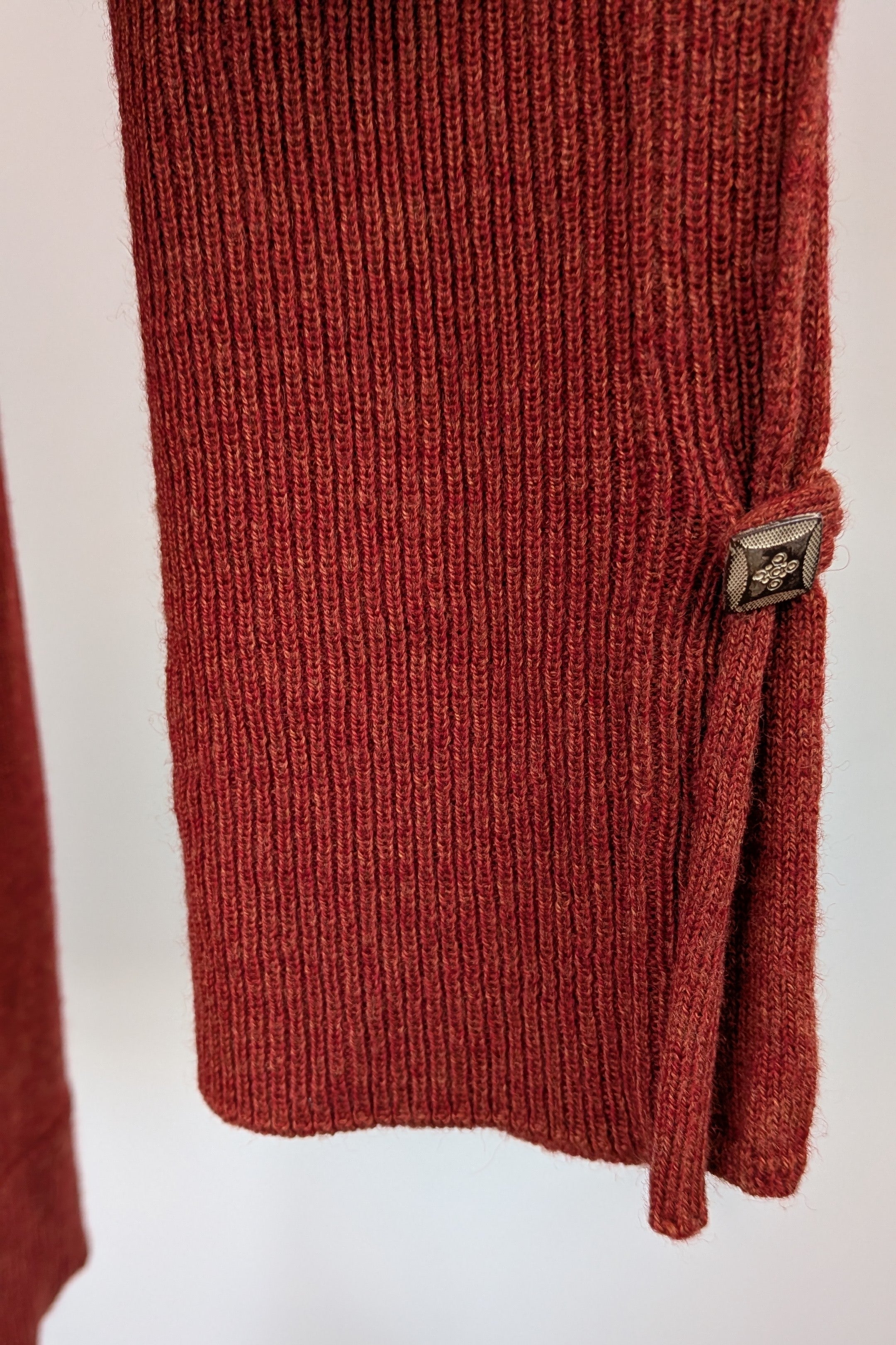 Vintage 90s Meredith Rust Long Cardigan Size 12