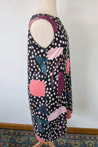 Hand Made by Gerrie T (Tasmania Brand) Spots & Shapes Dress Size L