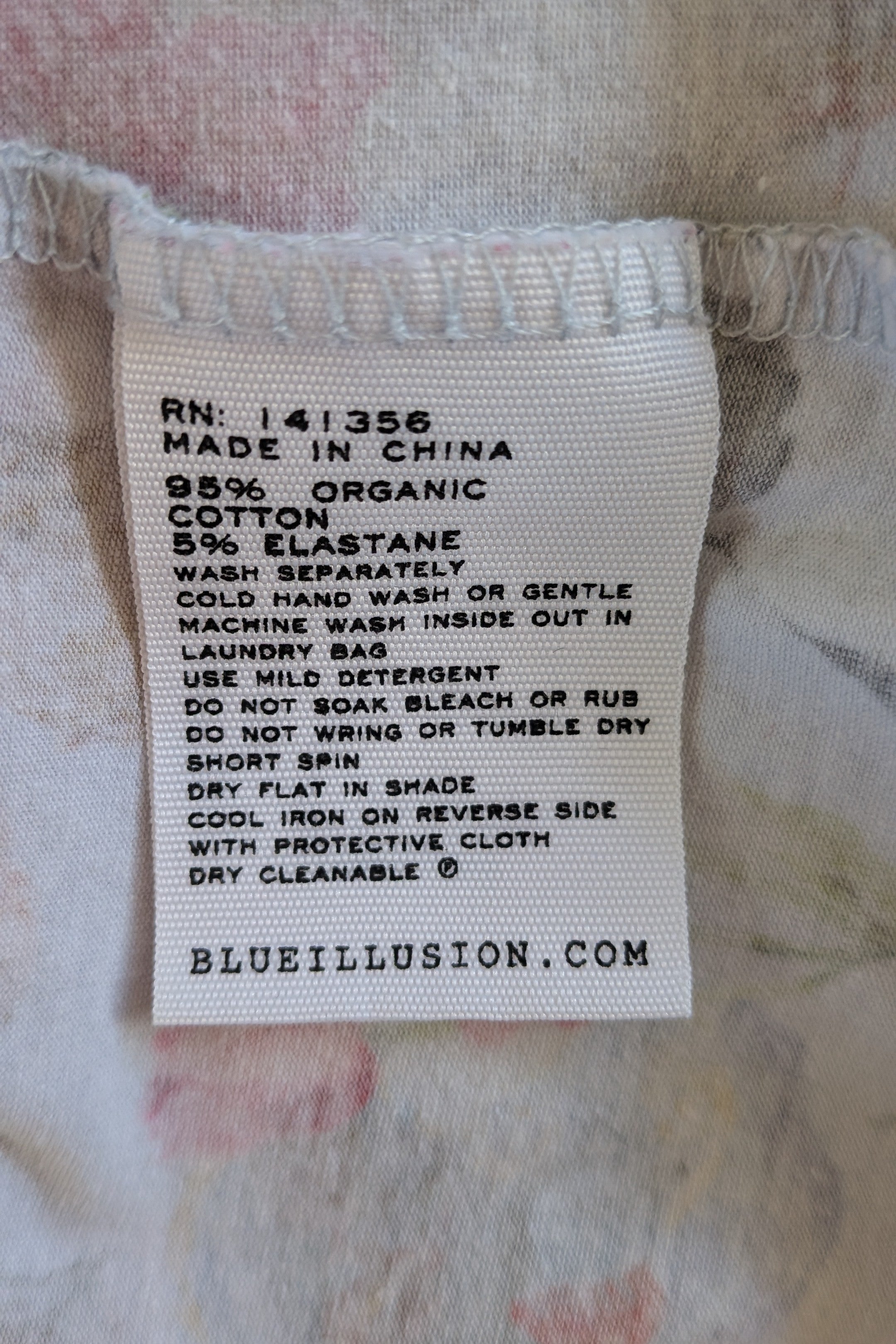 Blue Illusion x Nathalie Lété House of Cats PJ Top Size S